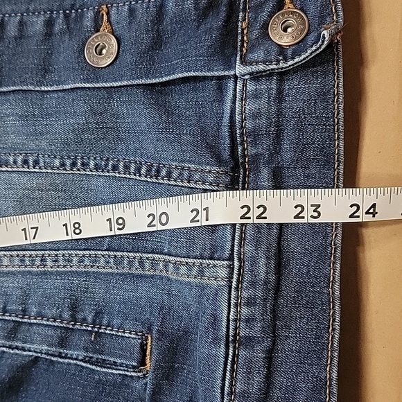 Goodfellow & Co Size S Med-Dk Wash Denim Trucker Jacket Excellent Used Condition - Picture 10 of 12